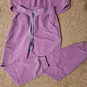 FIGS Lilac Dawn High Waisted Zamora Pants Size S